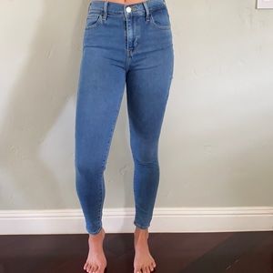 Levi’s, medium wash, jeggings